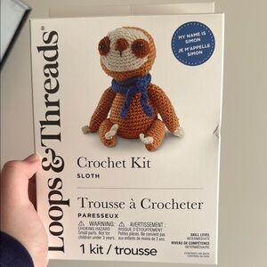 Sloth Crochet Kit